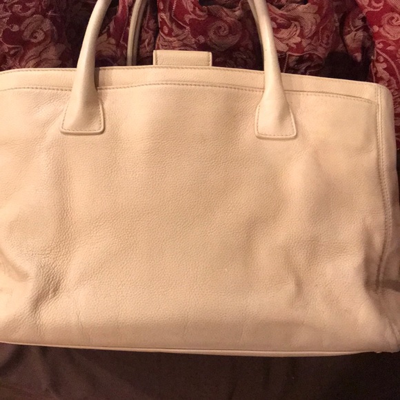 Chanel Cerf Tote beige cream handbag - Picture 6 of 7